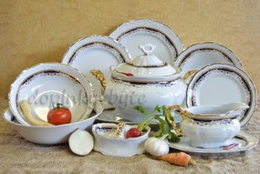 Thun obedová súprava Maria Louise IV  27-dielná