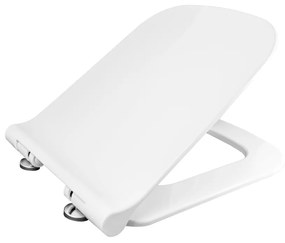 Gamma Viana, toaletné WC sedátko 418(467)x444mm z duroplastu s pomalým zatváraním, biela, ERG-GAM-D6