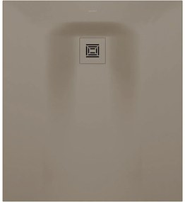 DURAVIT Sustano obdĺžniková sprchová vanička z materiálu DuraSolid, Antislip, 1000 x 900 x 30 mm, matná béžová, 720274640000000