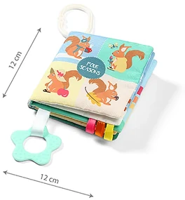 Detská senzorická knižka Baby Ono FOLK SEASONS
