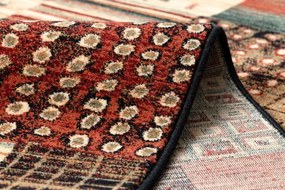 Koberec KASHQAI 4353 990 Patchwork terakota / béžový
