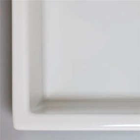 DURAVIT Vero Air zápustné umývadlo s otvorom (montáž zhora), s prepadom, 550 x 455 mm, biela, s povrchom WonderGliss, 03835500001