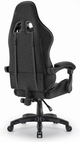 Herné kreslo Rainbow Black Mesh