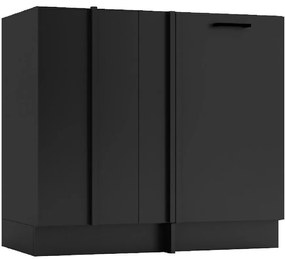 Kuchynská skrinka Anika DNP P/L grafit/grafit