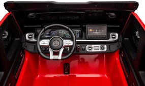 Elektrické autíčko Mercedes G63 AMG 4x200W XXL - červené