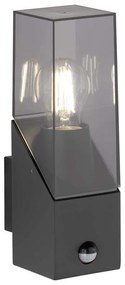 Wofi 12224 - Vonkajšie nástenné svietidlo so senzorom MARCOS 1xE27/23W/230V IP54