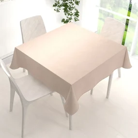 Biante Zamatový štvorcový obrus Velvet Prémium SVP-020 Béžový 40x40 cm