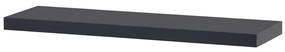 BONTEC Polička, mdf, čierna, P-005 BK Farba: Šedá