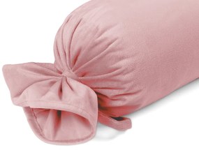 Biante Zamatový vankúš valec bonbon Velvet Prémium SVP-033 Staroružový 15x40 cm