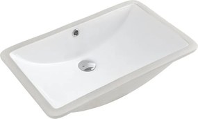 Mexen Venus podblatové umývadlo 60 x 37 cm, biele - 25416000