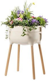 Plastová samozavlažovacia pestovateľská nádoba Urbalive – Plastia