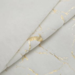 Deka D91 GLAMO biela / zlatá