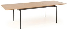 Jídelní rozkládací stůl Smart ST 170/250 cm dub gladstone/černý