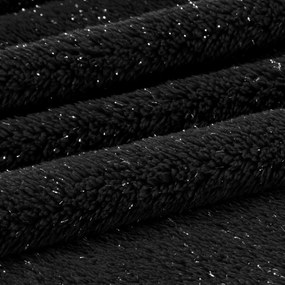 DEKA Z MIKROFLANELU BLINK 150X200 CM ČIERNA