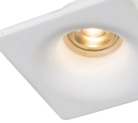 Sada 6 zapustených bodových svetiel biela 12 cm okrúhla - Gypsy Stucco