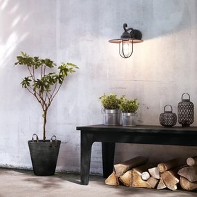 Philips Massive 16270/30/PN -Vonkajšie nástenné svietidlo 1xE27/60W/230V IP44