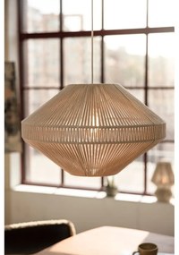 Závesné svietidlo v prírodnej farbe s textilným tienidlom ø 50 cm Razzo – Markslöjd