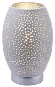 Globo 24002W - Stolná lampa NARRI 1xE27/40W/230V