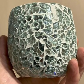 Mosaic LED lamp - candle holder Citrine KEG ICE