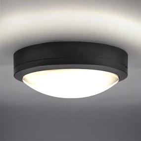 Brilagi - LED Vonkajšie stropné svietidlo LED/20W/230V pr. 23 cm IP54 antracit