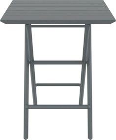 HELEN FOLDING 60 sklopný záhradný stôl dark grey