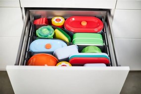 IN-DURO Flexibilný organizér SpaceFlexx na plastové krabičky 52 x 47 x 13 cm