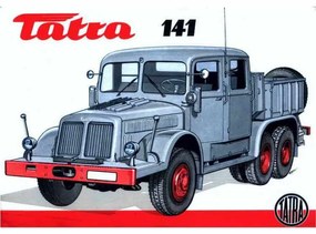 Ceduľa Tatra 141