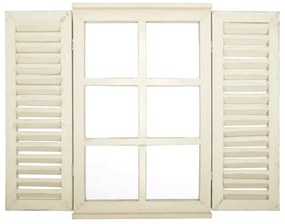 Vonkajšie zrkadlo s dreveným rámom 39x59 cm Window – Esschert Design