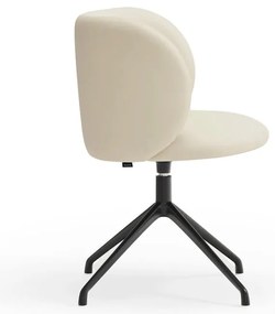 Béžové čalúnené jedálenské kreslo Mogi – Teulat