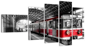 Vlaková stanica - obraz