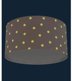 Dalber 82216S - Detské stropné svietidlo STAR LIGHT 2xE27/60W/230V ružová