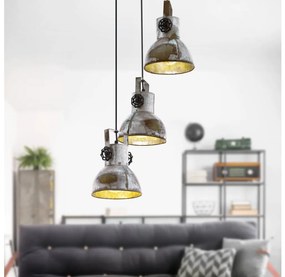 Eglo 49647 - Luster na lanku BARNSTAPLE 3xE27/40W/230V