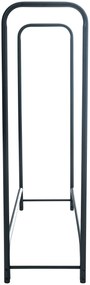 Stojan na palivové drevo Wilster 316789 - 120x120x36 cm, kov antracit