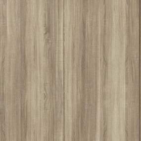 Šatníková skriňa Base, dub sonoma