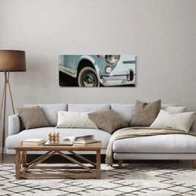 Obraz - Retro auto Fiat (120x50 cm)