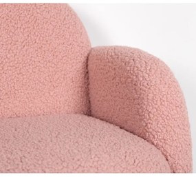 Detské kreslo DORY svetloružové