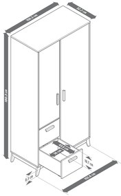 Šatníková skriňa