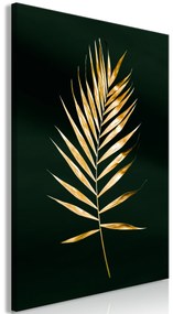Artgeist Obraz - Sophisticated Leaf (1 Part) Vertical Veľkosť: 40x60, Verzia: Na talianskom plátne