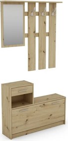 Predsieňová stena Astor, dub artisan