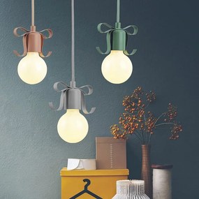 Toolight Narni, závesné stropné svietidlo 1xE27 APP188-1CP, šedá, OSW-00265