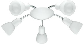 Eglo 75305 - LED bodové svietidlo DAKAR 5xE14/3,5W/230V biela