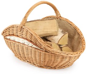 Krbový kôš s jutou Holz I.š. 65 x hl. 35 x v. 28/38(cm)