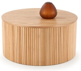 Konferenčný stolík z masívu WZOR 80 cm dub prírodný