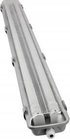 3x Hermetické svietidlo + 6x LED trubica 120 cm 4000K