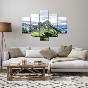 Obraz - Vrcholy hôr (150x105 cm)
