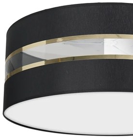 Stropné svietidlo ULTIMO 3xE27/60W/230V čierna