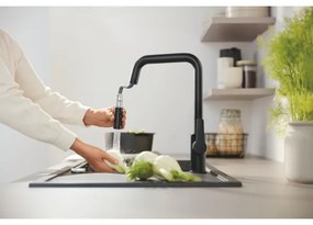 GROHE 306312430 - Drezová batéria QUICKFIX START 362 mm čierna