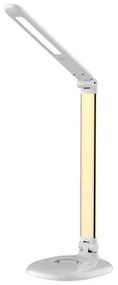 Stolná lampa LED ORO PICA bielo-zlatá