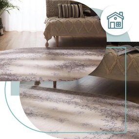 Koberec Agnella Isfahan Dafne Alabaster ovál