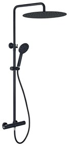 BATH DELUXE 31-120-13-63-00 - Sprchová sada s term. batériou DRAGOR matná čierna